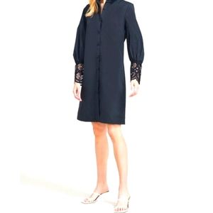 Bring classic back ladies  navy full sleeve shirt design dress 👗 👌 😍